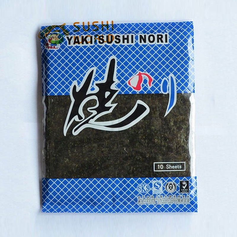 Roasted Seaweed Nori Sheets 100/50 Pieces for Authentic Cuisine